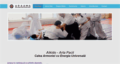 Desktop Screenshot of aikido-galati.ro